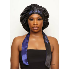 Load image into Gallery viewer, Navy Bonnet